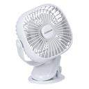 Olsenmark Rechargeable Multifunction Mini Fan, OMF1835 - Adjustable Angle, Use Clip & Table, Rechargeable Lithium Battery, LED Night Light, Brush Less Motor - SW1hZ2U6NDMyNDc0