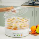 جهاز تجفيف الطعام (مجفف فواكه) 5 طبقات  Food Dehydrator With 5pcs Tray - SW1hZ2U6NDI4MTYy