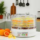 جهاز تجفيف الطعام (مجفف فواكه) 5 طبقات  Food Dehydrator With 5pcs Tray - SW1hZ2U6NDI4MTYw