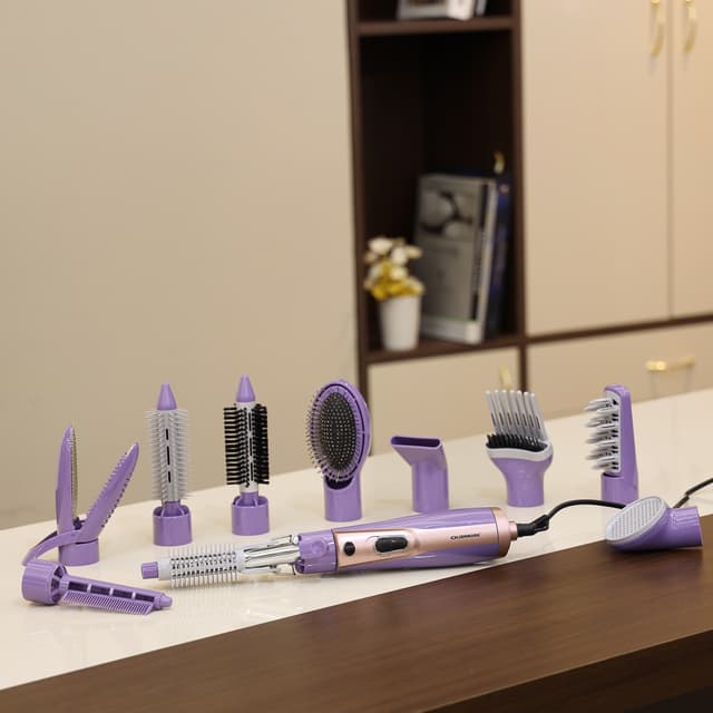 مجموعة أدوات تصفيف الشعر 15 في 1 Multi Function Hair Styler