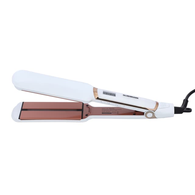 Olsenmark Wide Plate Hair Straightener,PTC Heater,OMH4089 | Adjustable Temperature | Digital Display | Portable,Lightweight Hair Straightener for All Hair Types - 186287