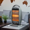 Olsenmark Halogen Heater,1200W - Variable Heating Temperatures - Safety Tip - Carry Handle - Pp - 182597