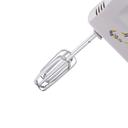 Olsenmark Hand Mixer - 5 Speed Control - Chrome Plated Beaters & Dough Hooks - Eject Function - 160W - SW1hZ2U6NDMzNTM4