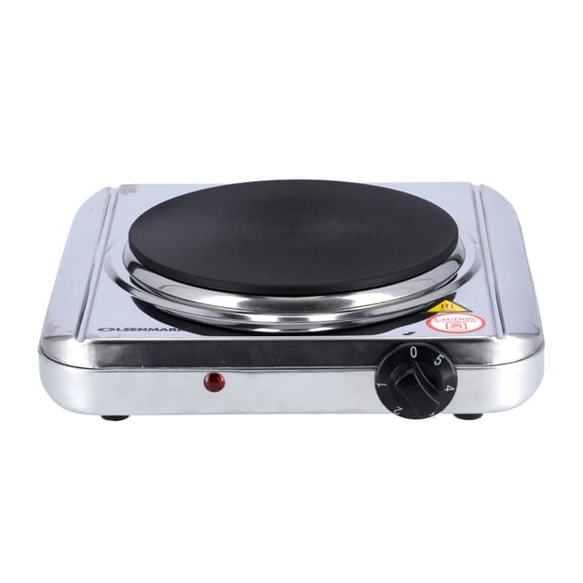 Olsenmark Single Burner Electric Hot Plate - Operating Indicator Light: On/Off - Heat Operation