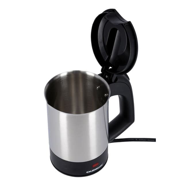 غلاية ماء كهربائية 0.5 لتر Olsenmark Electric Stainless Steel Kettle