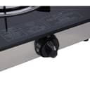 موقد غاز بشمعتين Tempered Glass Double Burner Gas Stove من Olsenmark