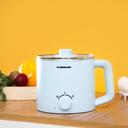 Olsenmark Multi Kettle, 1.6L Capacity, OMK2466 | Stainless Steel 304 Inner & Anti-Hot Outer Body | Over Heating & Boil Dry Protection | Dual Power Setting | Tempered Break Resistant Glass Lid - SW1hZ2U6NDM1MTkx