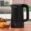 Olsenmark Electric Kettle, 1.8L Capacity, OMK2475 | Stainless Steel Seamless Inner | Double Wall Cool Touch Body | Auto-Shut Off, Boil Dry Protection | 360 Degree Rotational Base | Power Indicator - SW1hZ2U6NDM0ODkz