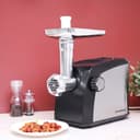 Olsenmark 1800W Meat Grinder -Meat Mincer Grinder Sausage Maker Stuffer - 3 Grinding Blades,Sausage - 181337