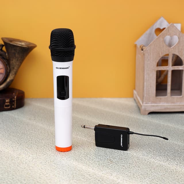 Olsenmark Professional Dynamic Wireless Microphone 2030M Distance