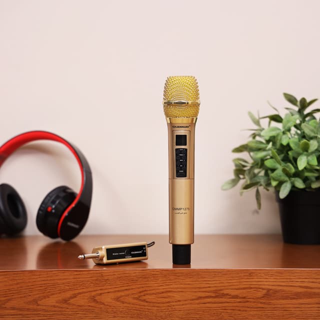 Olsenmark Professional Dynamic Wireless Microphone 50M Range 180