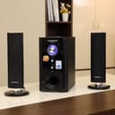 Olsenmark High Power 2.1 Professional Speaker - Multimedia Speaker System With Subwoofer - Usb/Sd/Fm