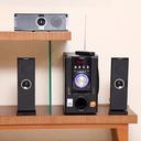 Olsenmark Multimedia Speaker, 3.1 Ch With Usb, Sd, Fm, Mp3, Bluetooth & Remote - Volume, Bass, Treble - SW1hZ2U6NDE1NzA1