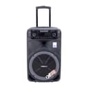 Olsenmark Party Speaker with USB, SD Card, FM, Aux-in | Remote Control | One Wireless Microphone | 5 Band Equalizer | LED Lights | Flashing Disco Lights & Strobe, TWS | 2 Years Warranty
