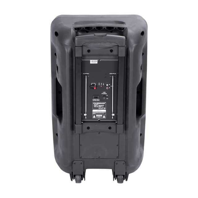 Olsenmark Party Speaker with USB, SD Card, FM, Aux-in | Remote Control | One Wireless Microphone | 5 Band Equalizer | LED Lights | Flashing Disco Lights & Strobe, TWS | 2 Years Warranty