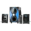 Olsenmark Multimedia Speaker, 2.1 Channel With Usb, Sd, Fm, Bluetooth & Remote