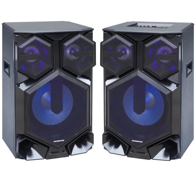 Olsenmark High Power 2.0 Professional Speaker - Multimedia Speaker System With Subwoofer - Usb/Sd/Fm - SW1hZ2U6NDE0NTgy