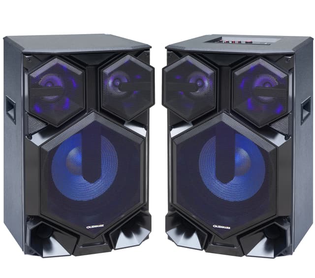 Olsenmark High Power 2.0 Professional Speaker - Multimedia Speaker System With Subwoofer - Usb/Sd/Fm - 297019