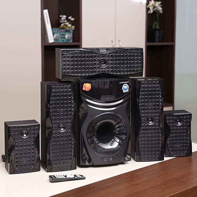 مسرح منزلي 5 في 1 قناة Olsenmark High Power 5.1 Ch Multimedia Speaker