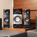 Olsenmark High Power 2.1 Professional Speaker - Multimedia Speaker System With Subwoofer - Usb/Sd/Fm