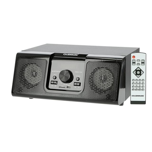 Olsenmark Hifi Music System With Usb, Sd Card, Fm, Aux & Bluetooth - Remote Control - Led Display - SW1hZ2U6NDE0NjIx