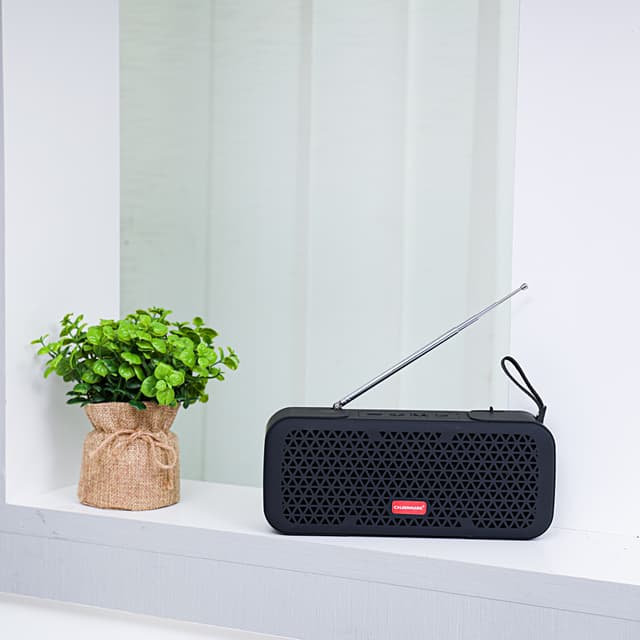 Olsenmark Portable Wireless Speaker With Usb,Tf,Aux,Bluetooth & Mp3 - Hands Free Calling - 10 M - 185445