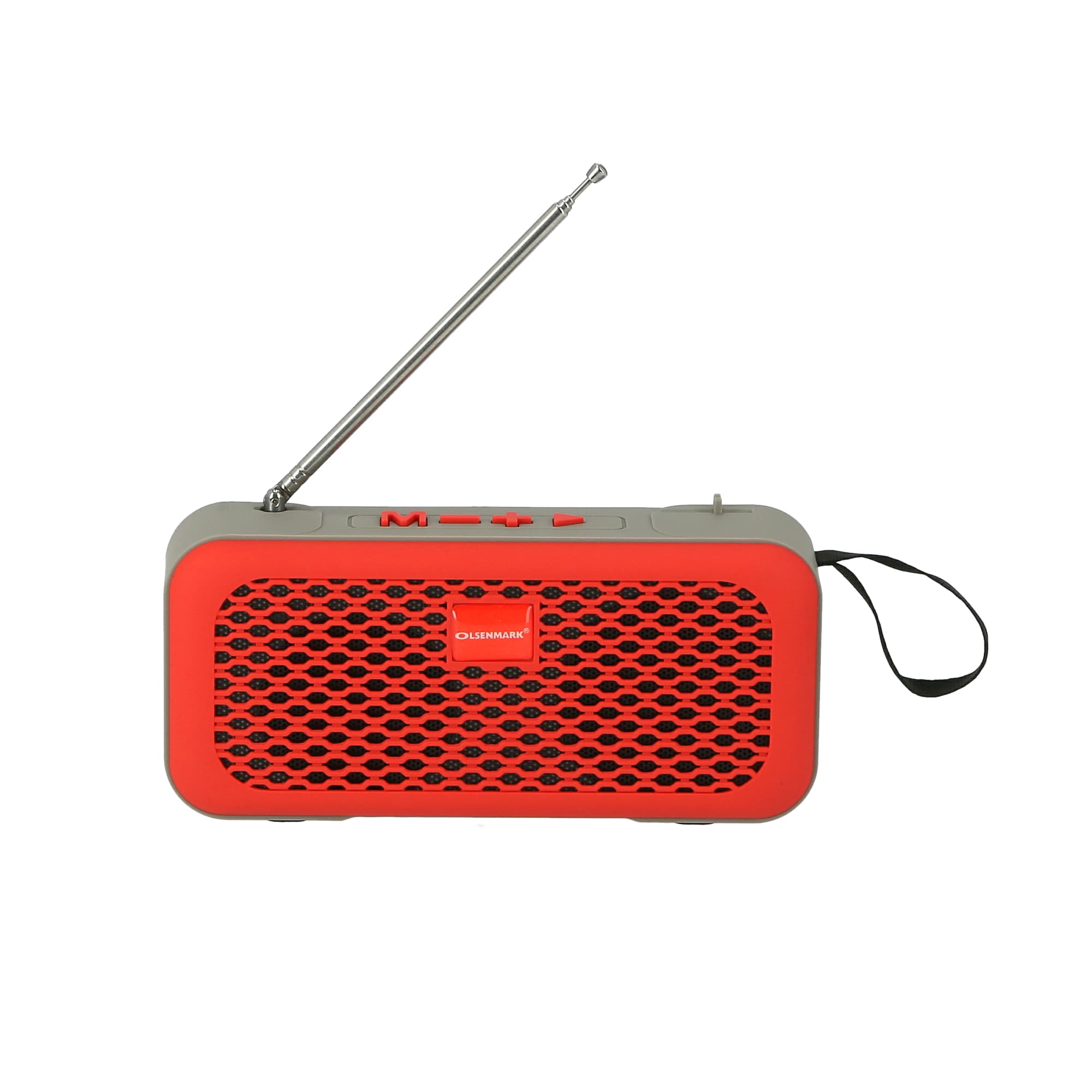 Olsenmark Portable Wireless Speaker With Usb,Tf,Aux,Bluetooth & Mp3 - Hands Free Calling - 10 M