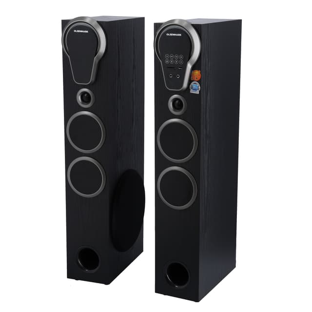 Olsenmark 2.0 Hi-Fi Digital Speaker System, OMMS1284 | USB/SD/FM/ Bluetooth/ Remote/ LED Display/ Karaoke 1pc Wireless Microphone/ Optical/ Touch Panel