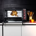 Olsenmark Electric Oven With Convection And Rotisserie, 75L - 60 Minutes Timer - Adjustable Temperature