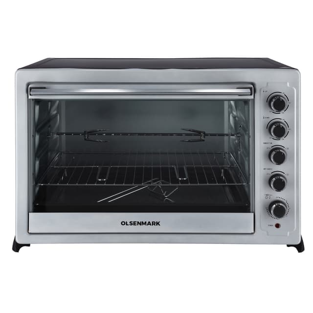 فرن كهربائي 100 لتر Olsenmark Electric Oven With Convection And Rotisserie Adjustable oven