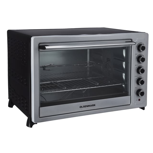 فرن كهربائي 100 لتر Olsenmark Electric Oven With Convection And Rotisserie Adjustable oven