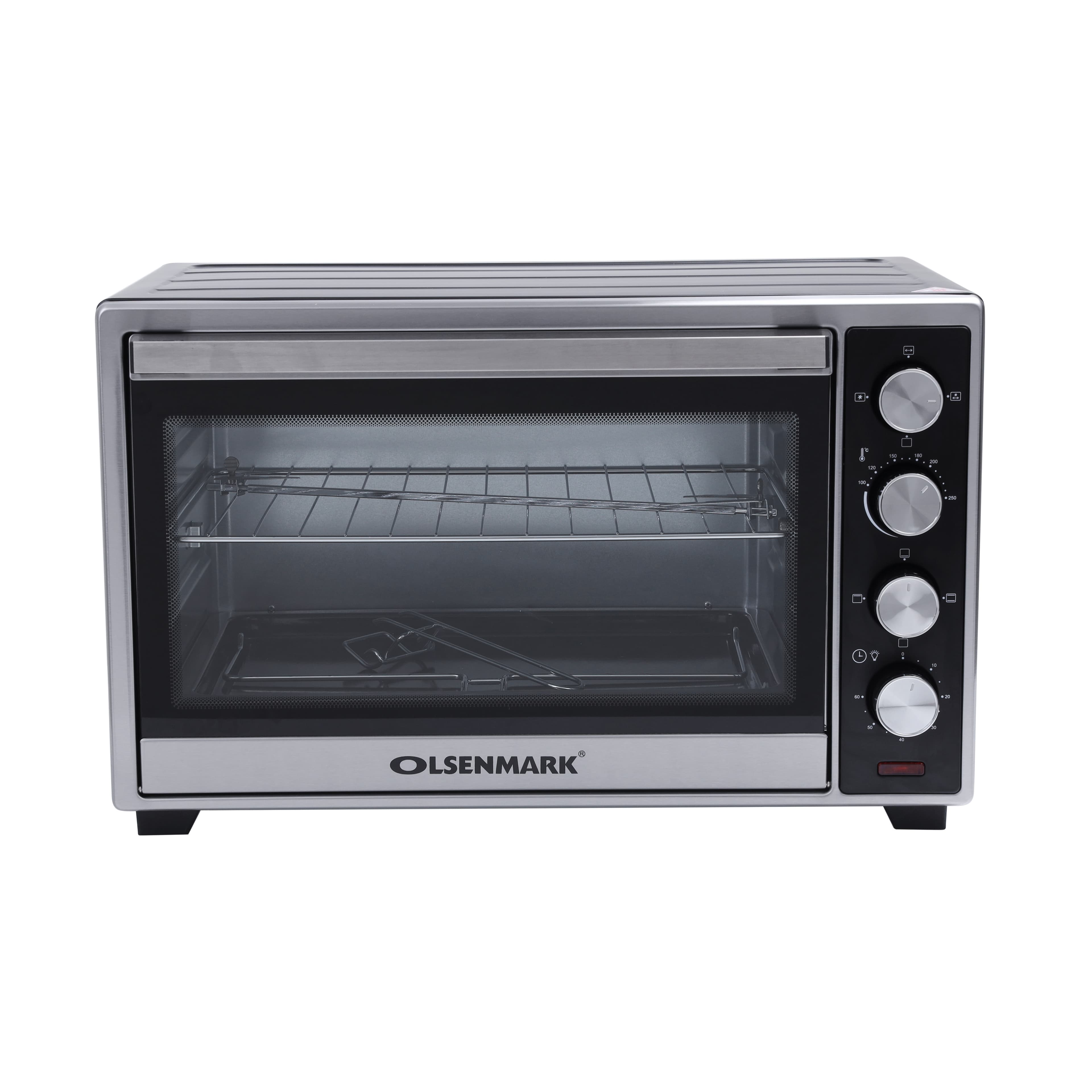 فرن كهربائي 2000W بسعة 45 ليتر Electric Oven With Convection And Rotisserie - Olsenmark