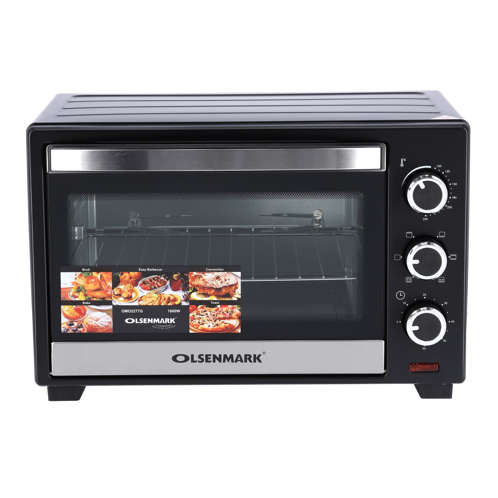 فرن كهربائي 24 لتر Olsenmark Electric Oven with Rotisserie