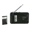 Olsenmark FM - AM - USB - SD - MW - Bluetooth - Aux - Radio 1X100 - Rechargeable Battery - 3.7V 400mAh