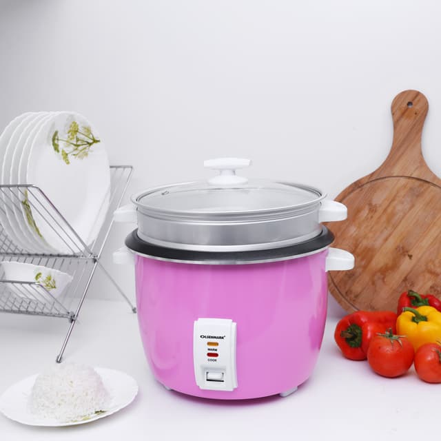 جهاز طهي الرز 3في1 بسعة 3 ليتر Automatic Rice Cooker, 3In1 - Olsenmark - 181176