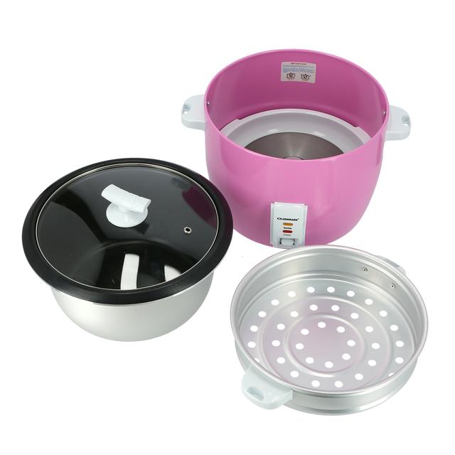 Olsenmark Automatic Rice Cooker, 3 In 1 - Capacity: 3L - Steamer - Keep Warm Function - Spatula