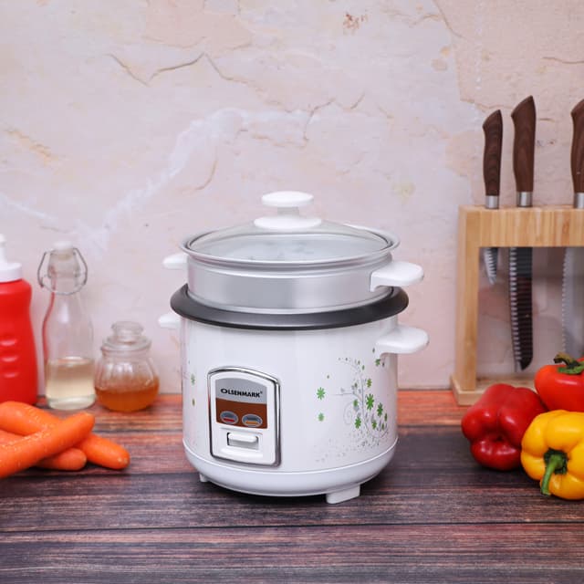 قدر الرز الكهربائي 1.0 لتر Rice Cooker من Olsenmark - 181183