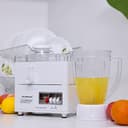 Olsenmark 400W 4-In-1 Food Processor & Juicer - Multifunctional Smoothie Maker, Juicer, Compact