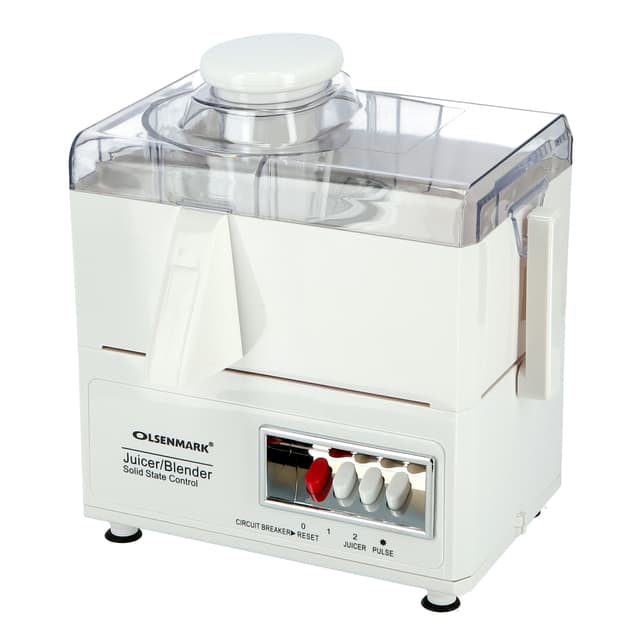Olsenmark 400W 4-In-1 Food Processor & Juicer - Multifunctional Smoothie Maker, Juicer, Compact