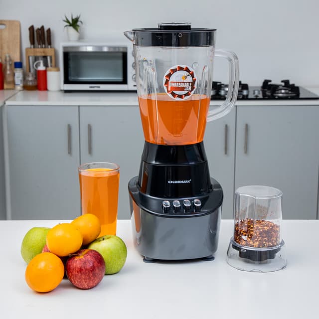 Olsenmark 1.5 Litre Overheat Protection 2 in 1 Blender OMSB2336
