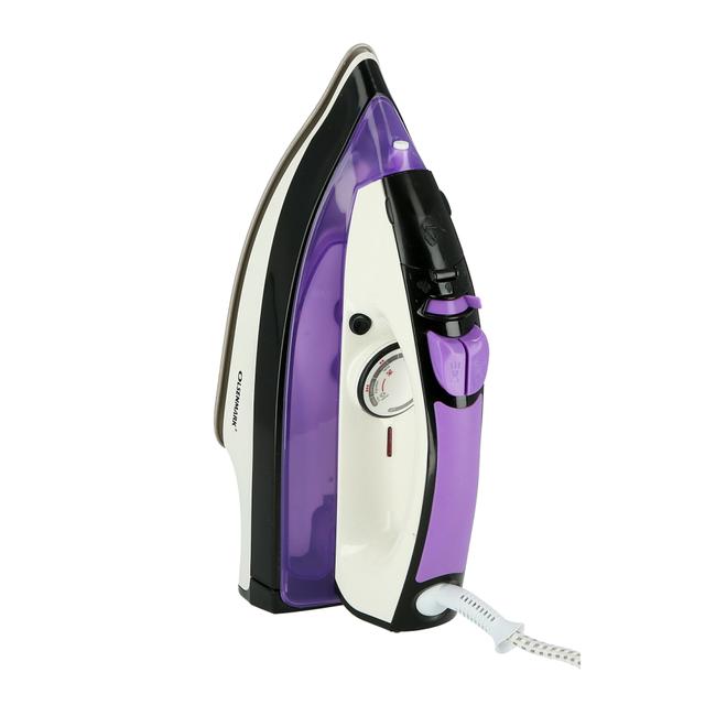 Olsenmark 2200W Non-Stick Soleplate Steam Iron, Powerful Wet & Dry Steam Iron With Self Clean Function - SW1hZ2U6NDM1NDk2