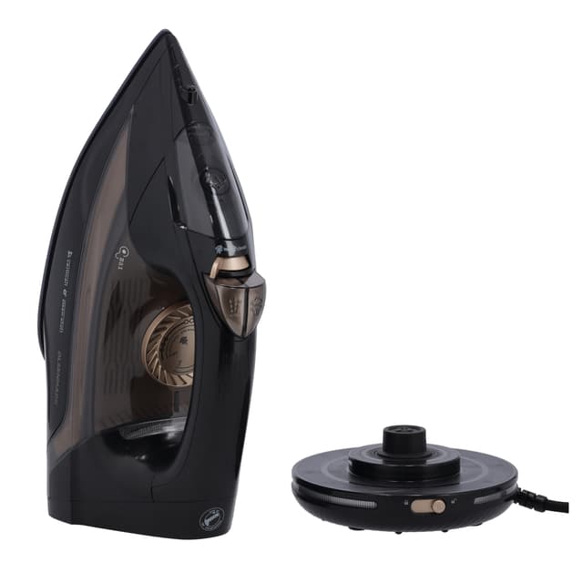 Olsenmark Corded And Cordless Steam Iron, OMSI1839 | Dry, Steam, Spray | Vertical Steam | Adjustable Temperature Control | Self-Cleaning | Ceramic Soleplate | 420ml Water Tank | Anti-Calc