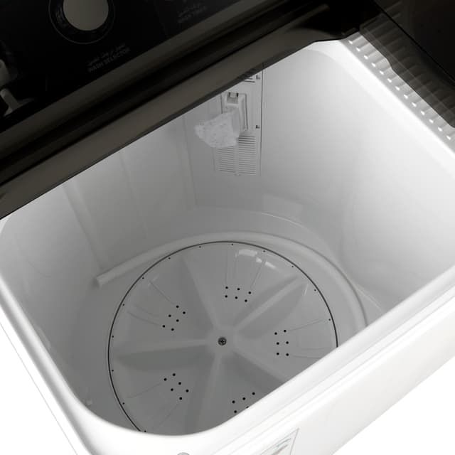 Olsenmark Semi Automatic Washing Machine, 14Kg - Twin Tub - Wash Power: 550W & Spin Power: 210W