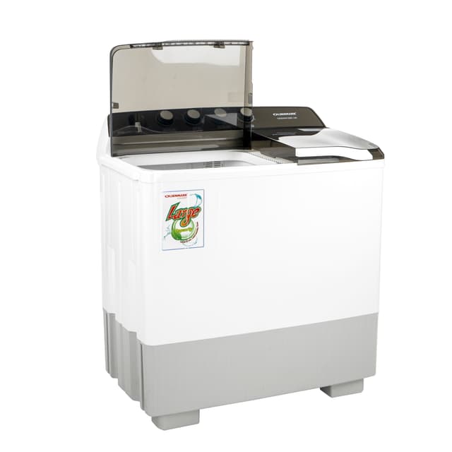 Olsenmark Semi Automatic Washing Machine, 14Kg - Twin Tub - Wash Power: 550W & Spin Power: 210W