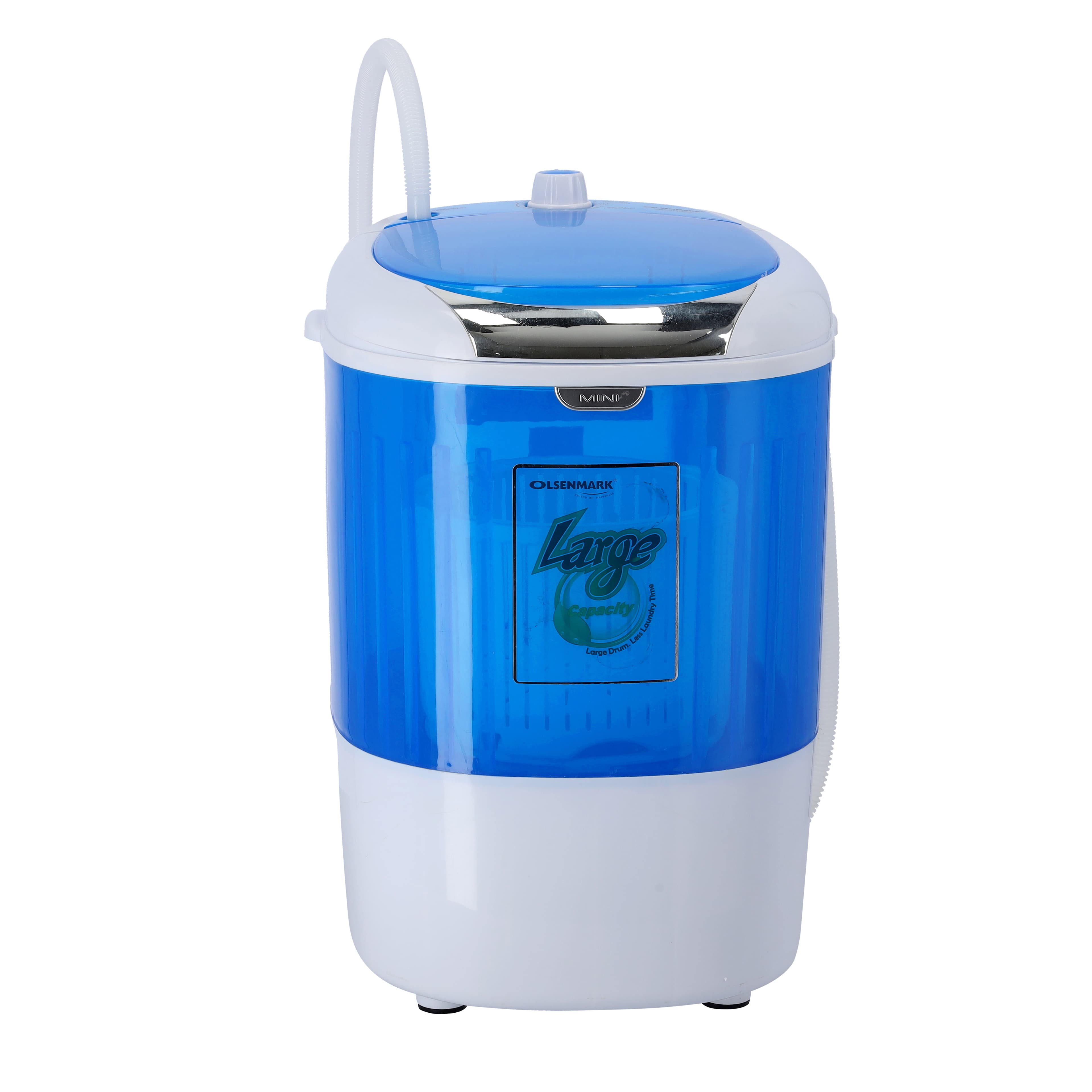 Olsenmark Semi Automatic Washing Machine, 2.5Kg - High Grade Plastic Body - Consuming Less Water