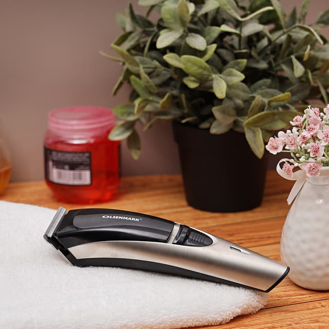 Olsenmark 3W Rechargeable Trimmer - Cordless Precision Trimmer - Mens Beard And Stubble Trimmer -3Mm