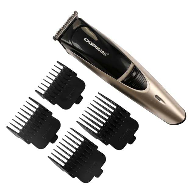 Olsenmark 3W Rechargeable Trimmer - Cordless Precision Trimmer - Mens Beard And Stubble Trimmer -3Mm