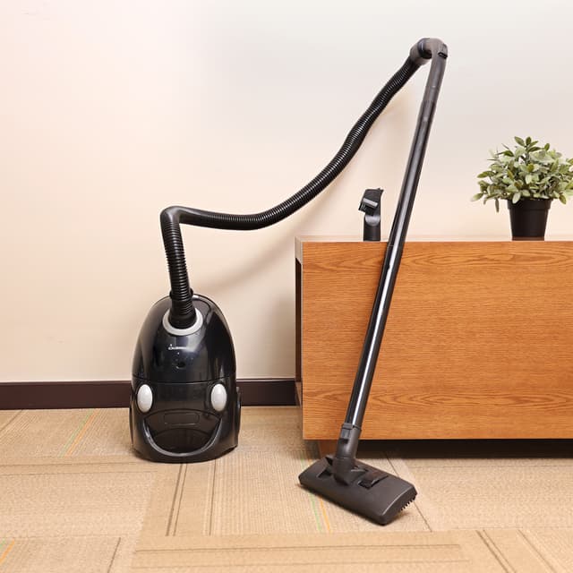 Olsenmark Vacuum Cleaner with Dust Bag - 1400W | 1.5L - Powerful Suction - Dust Full Indicator - Flexible Hose with Airflow on Handle - Pedal Switch and Auto-Rewinding Wire | 2 Years Warranty - 169429