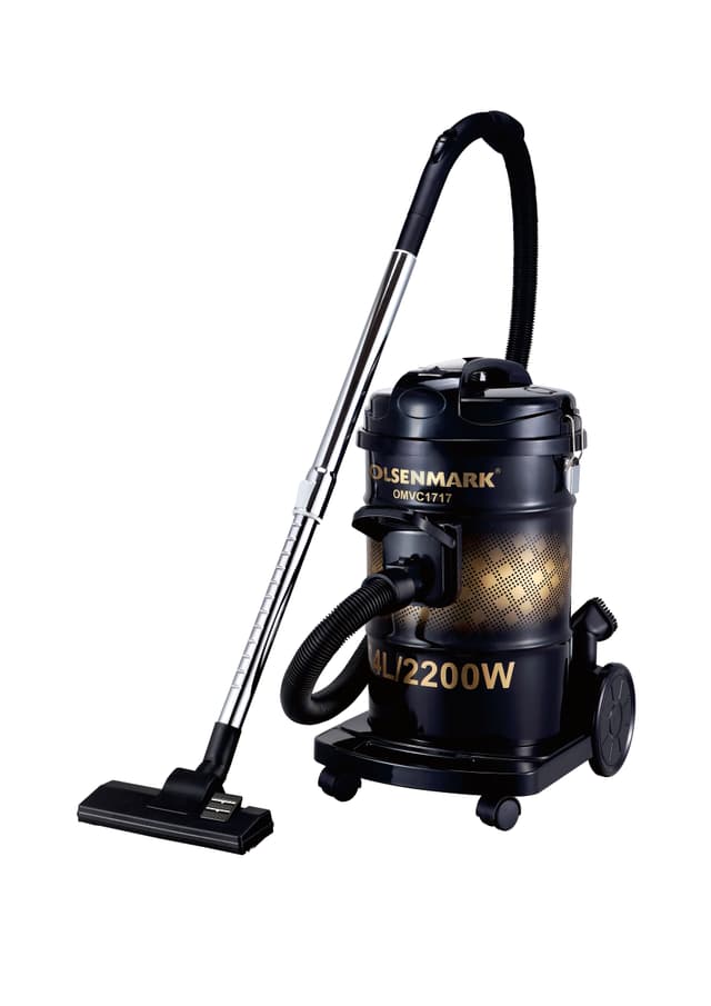 مكنسة كهربائية 24 لتر و 2200 وات Olsenmark Drum Vacuum Cleaner - 169647