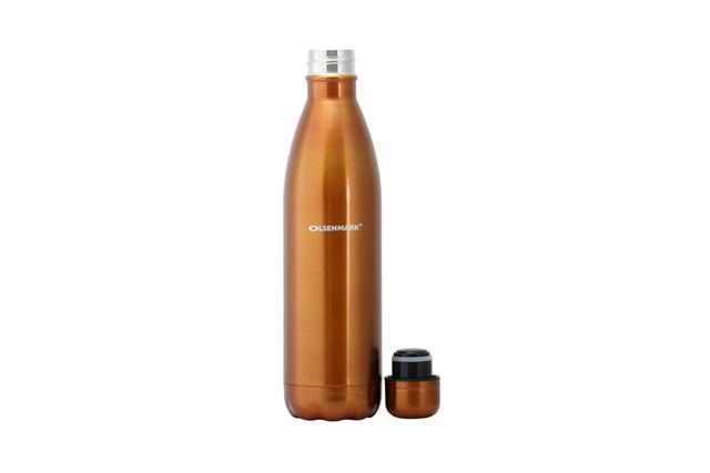 Olsenmark Stainless Steel Vacuum Flask, 500Ml - Stainless Steel Interior And Exterior Structure - SW1hZ2U6NDE0Nzg4